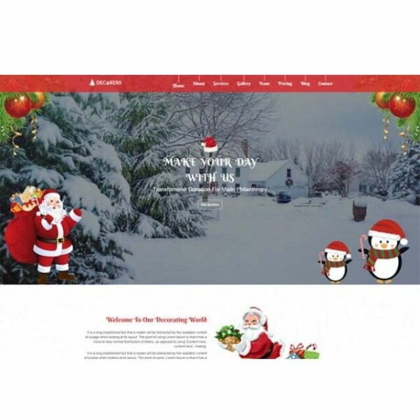 christmas-decoration-html-template_640x433.jpg Christmas Decoration - HTML Template