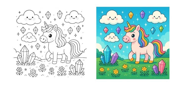 328 Prompts for Coloring Pages