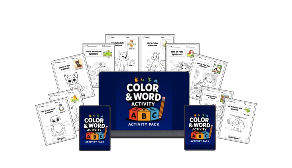 Color & Word - Activity Pack