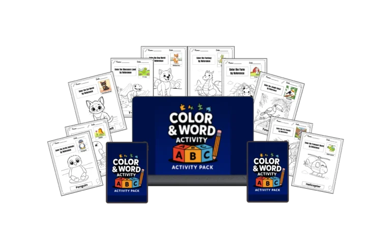 Color & Word - Activity Pack