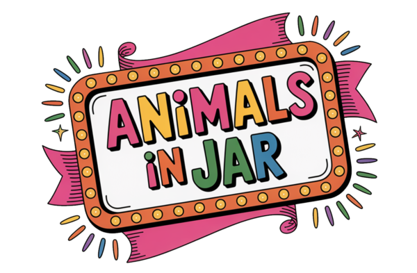 Animals In Jars – (PLR) Coloring Pack