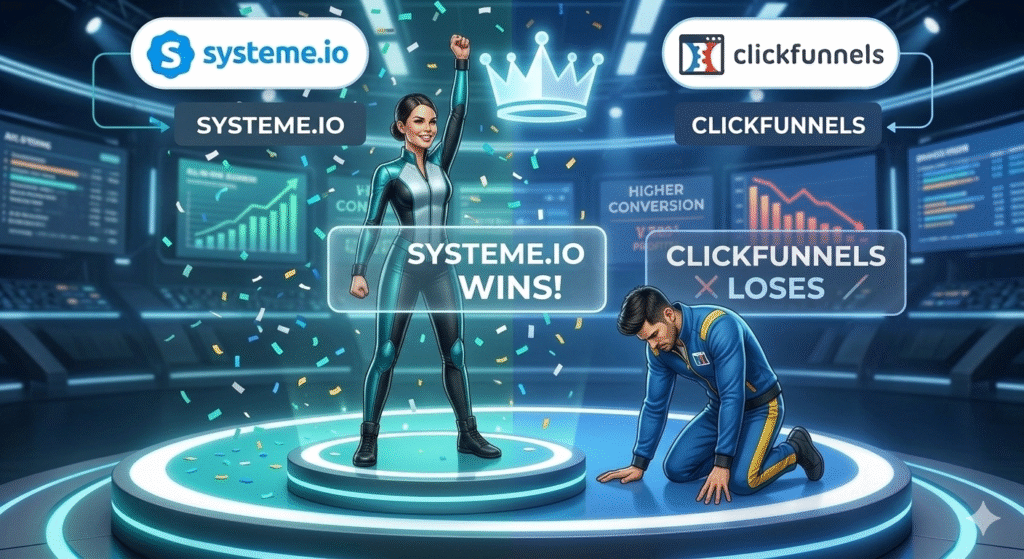 Systeme.io vs ClickFunnels