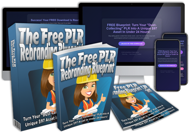 (PLR) FREE PLR Rebranding Blueprint Review & Guide