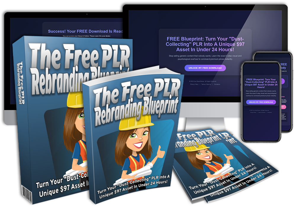 (PLR) FREE PLR Rebranding Blueprint Review & Guide