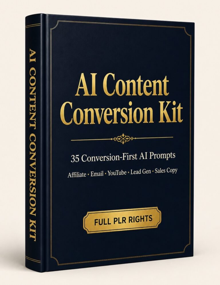 AI Content Conversion Kit PLR Review