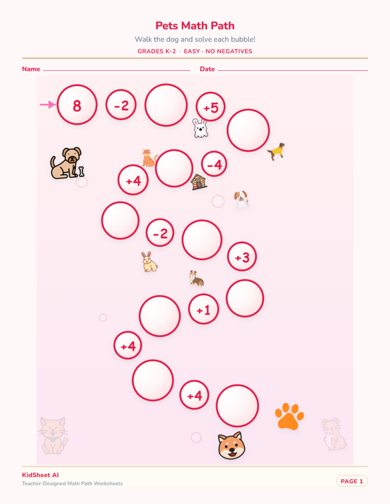 KidSheet AI