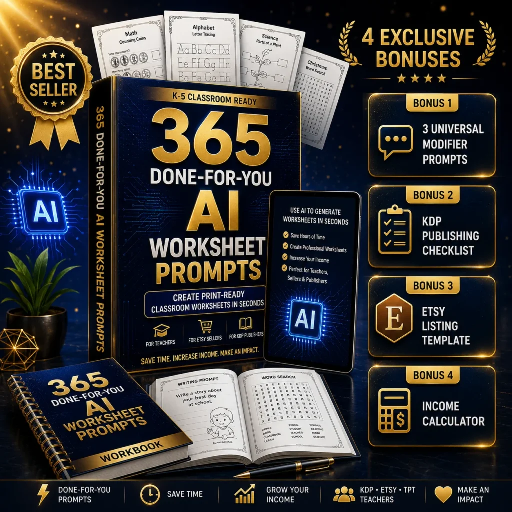 365 AI Worksheet Prompt