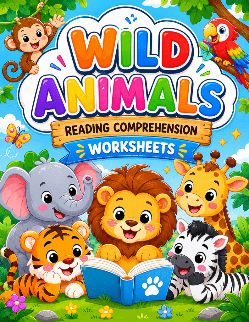 Reading Comprehension Worksheets for Kids (PLR)