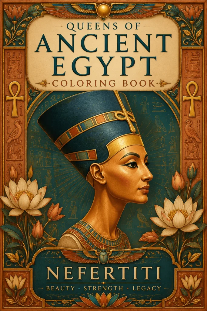 Ancient Egypt Coloring Art Prompt Library
