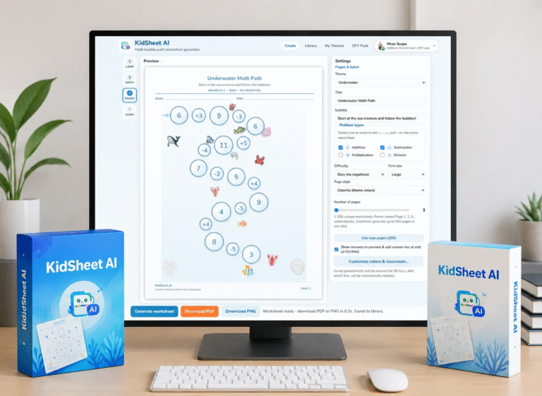 KidSheet AI