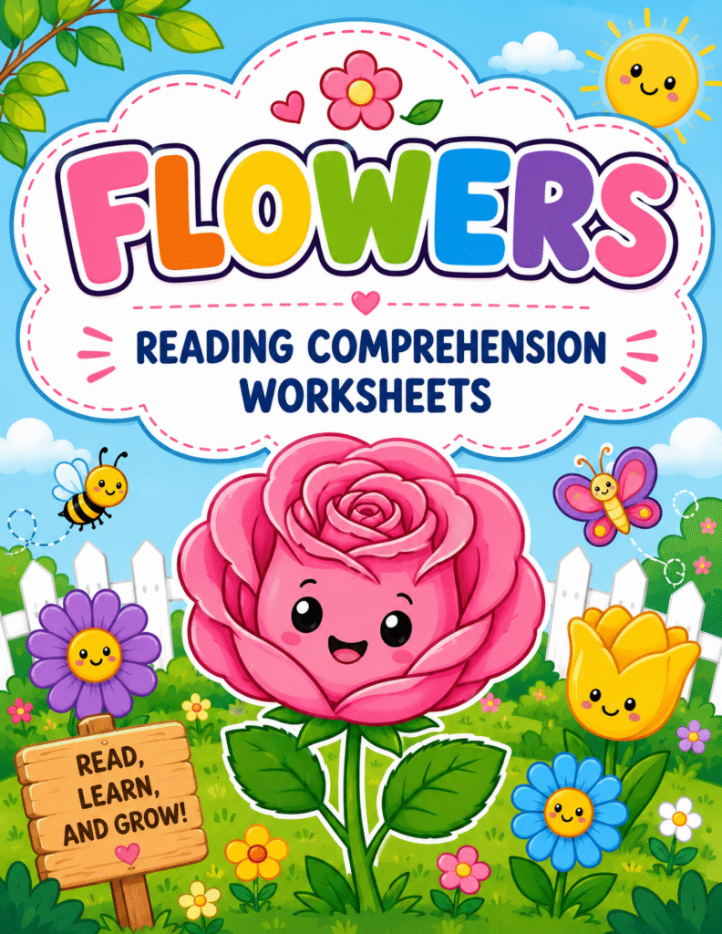Reading Comprehension Worksheets for Kids (PLR)