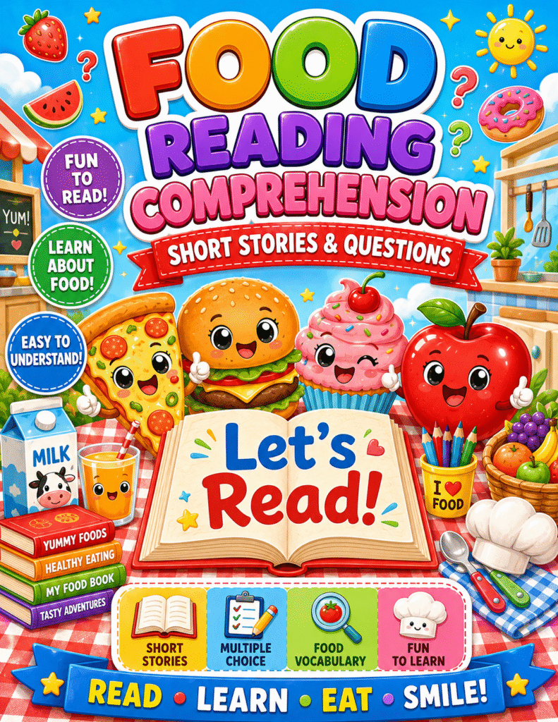 Reading Comprehension Worksheets for Kids (PLR)