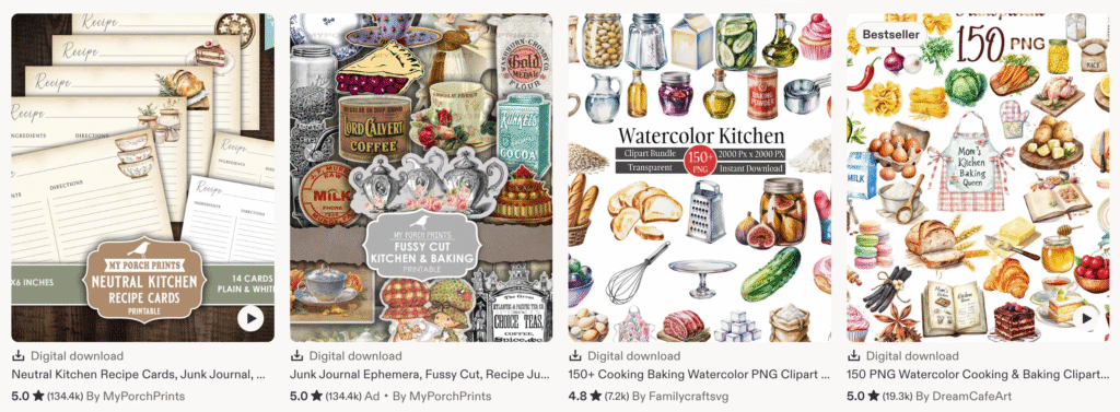 Cozy Kitchen Printable Prompt Studio