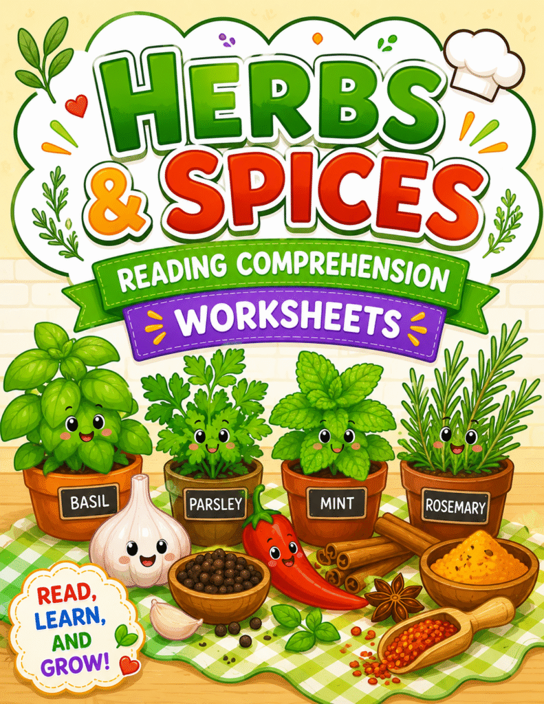 Reading Comprehension Worksheets for Kids (PLR)