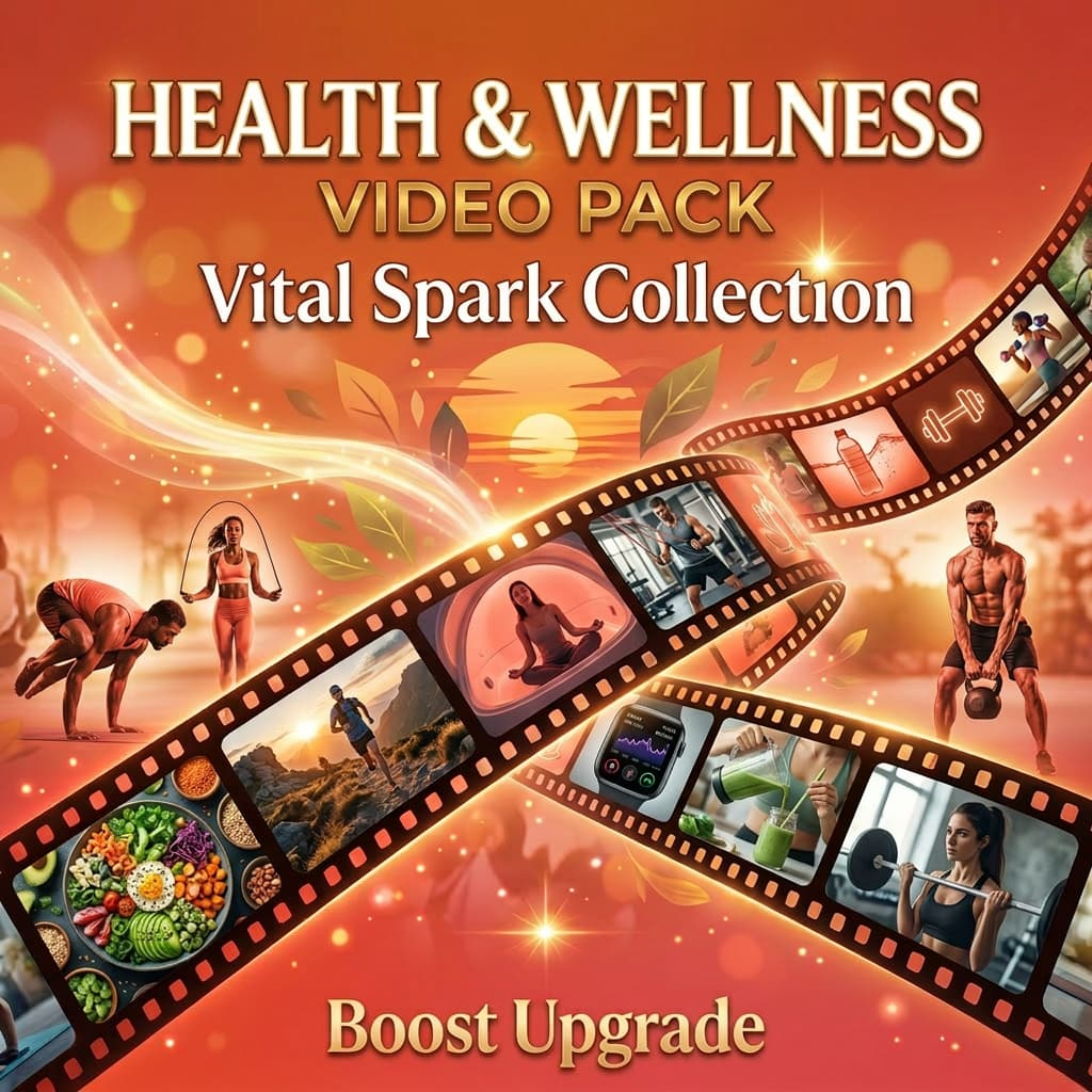 (PLR) Health & Wellness Video Pack