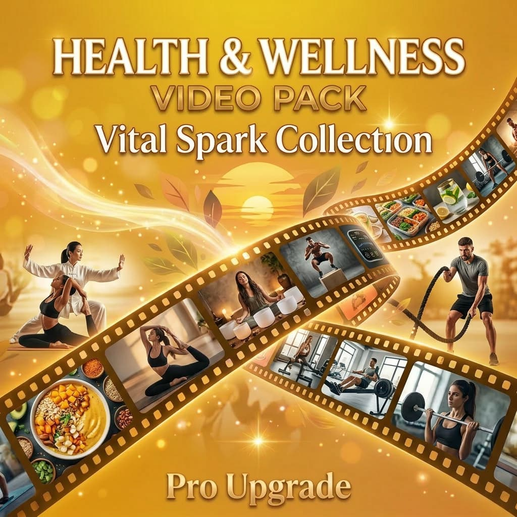 (PLR) Health & Wellness Video Pack
