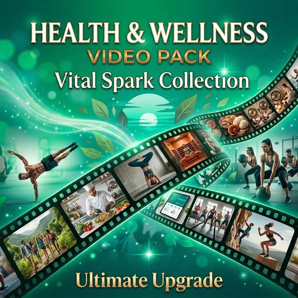 (PLR) Health & Wellness Video Pack
