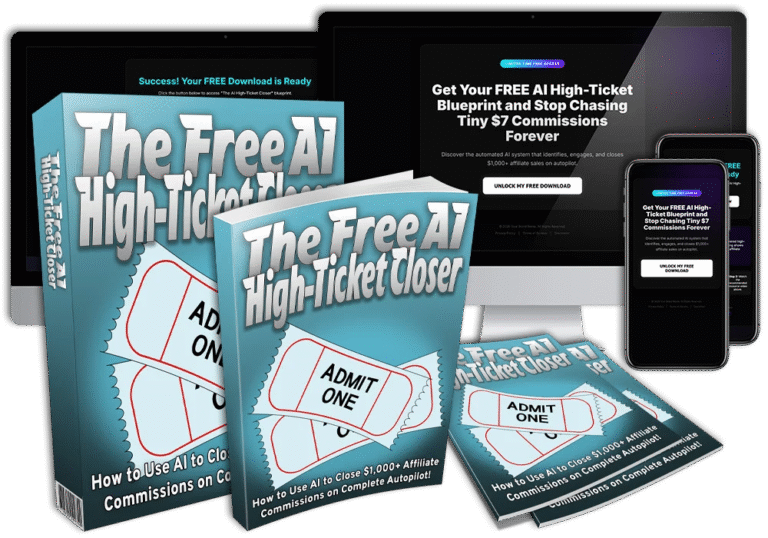 (PLR) The FREE AI High-Ticket Closer