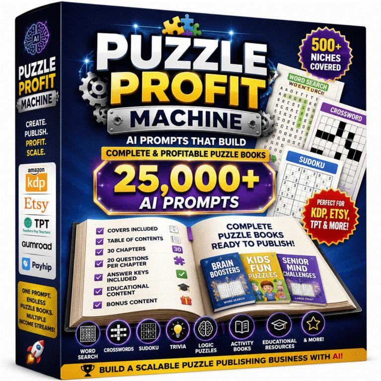 PuzzleProfit Machine