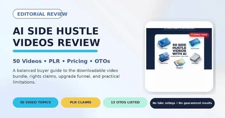 AI Side Hustle Videos w/ Unrestricted PLR