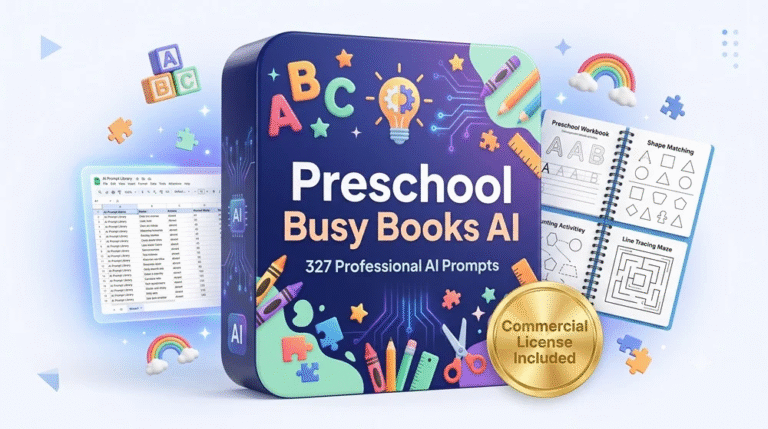 Preschool Busy Books AI