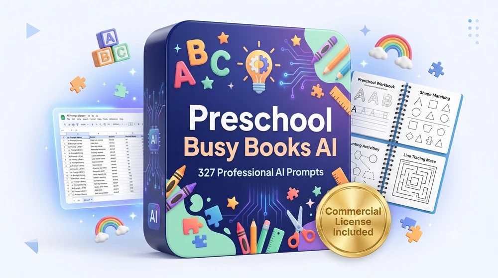 Preschool Busy Books AI
