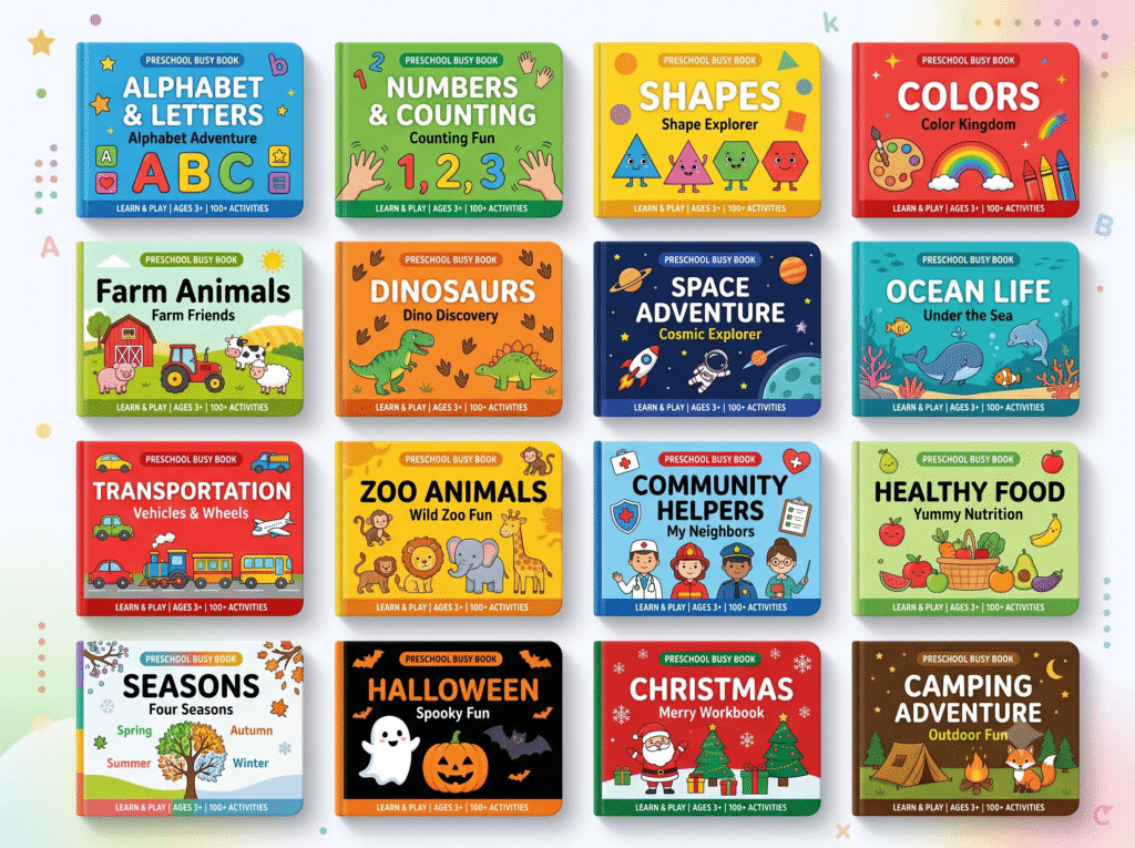 Preschool Busy Books AI