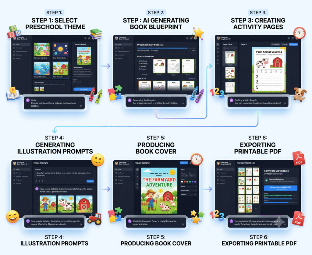 Preschool Busy Books AI