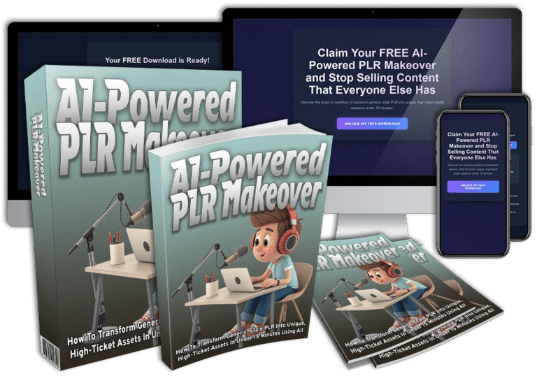 (PLR) AI-Powered PLR Makeover