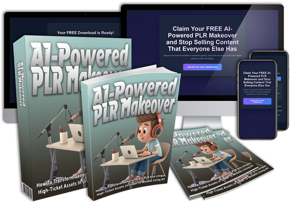 (PLR) AI-Powered PLR Makeover