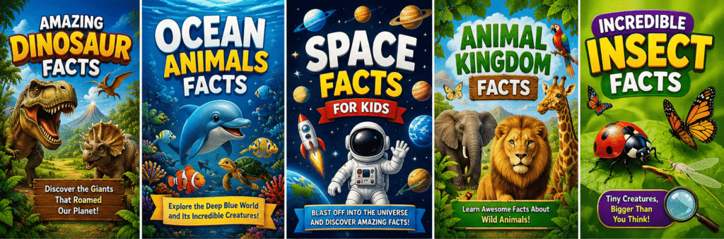 (PLR) Kids Fact Book Creator AI