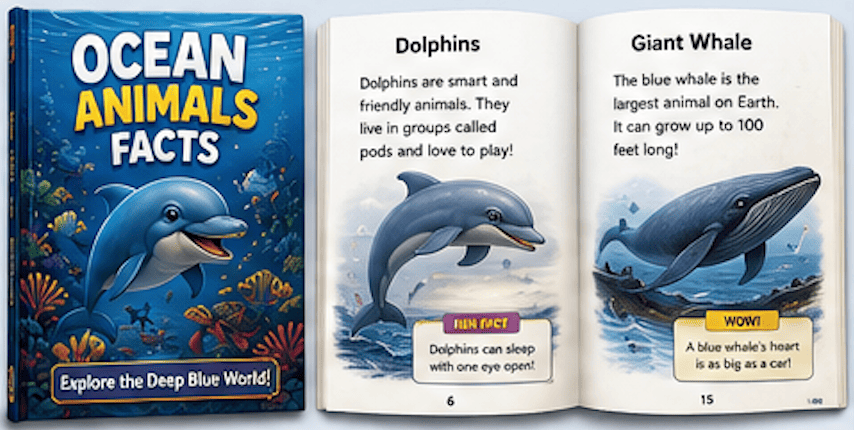 (PLR) Kids Fact Book Creator AI