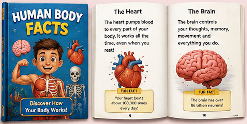 (PLR) Kids Fact Book Creator AI