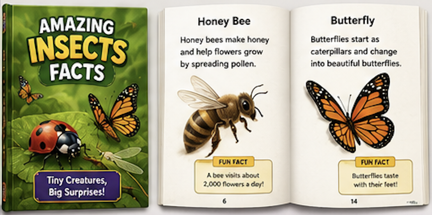 (PLR) Kids Fact Book Creator AI