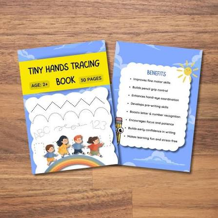 TinyHands Studio Preschool Activity Book Maker