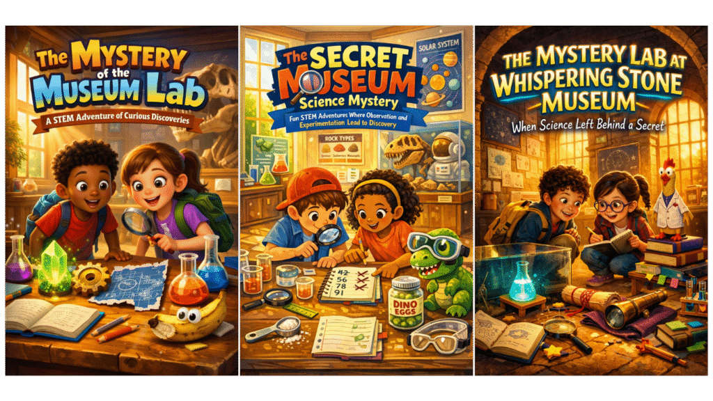 STEM Adventure Story Prompts for Kids (PLR)