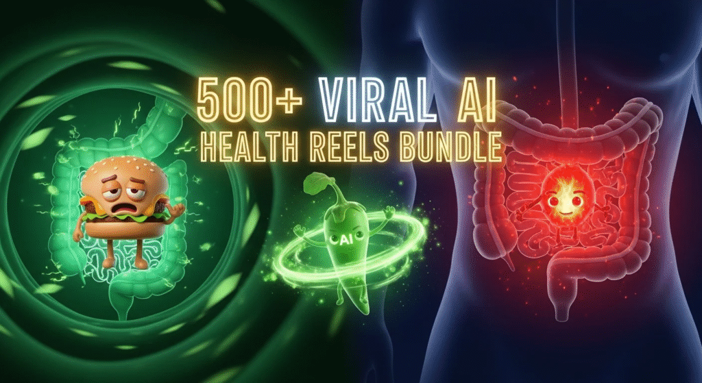 Viral AI Health Reels Bundle w/ Unrestricted PLR